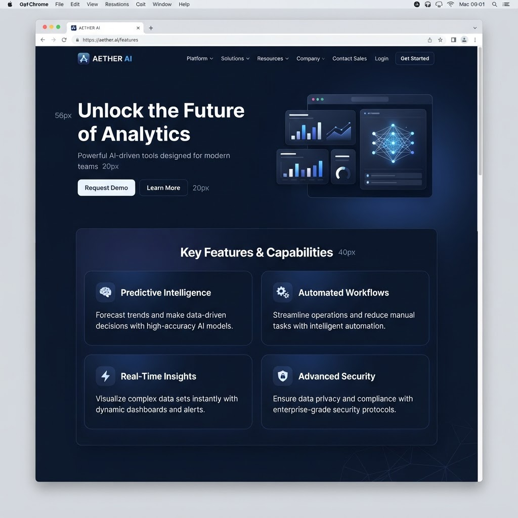 Message-centric design layout